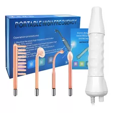 Alta Frecuencia Portátil Facial Y Corporal 4 Electrodos Cc