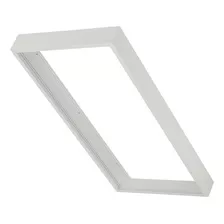 Accesorio Marco Para Aplicar Panel Led 30x120 Plafon Color Blanco