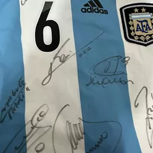 Camiseta Autografiada/firmada Por Messi