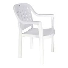 Cadeira Tramontina Miami Plástico Polipropileno Branco