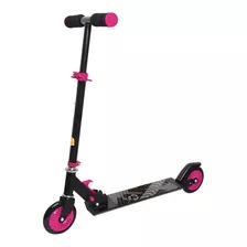 Patinete Dm Toys Radical Preto E Rosa Para Crianças