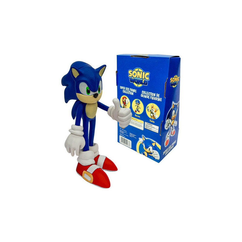 Boneco Sonic 30cm Personagem Jogo Videogame Filme 2020