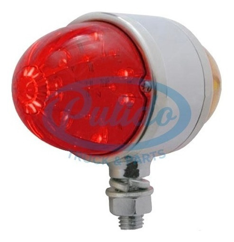 Luz T/honda 2 Caras 34 Led M/roja-ambar No.15318 Foto 2