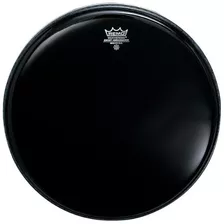 Parche De Tambor Ebony Ambassador Es001400, 14 Pulgadas