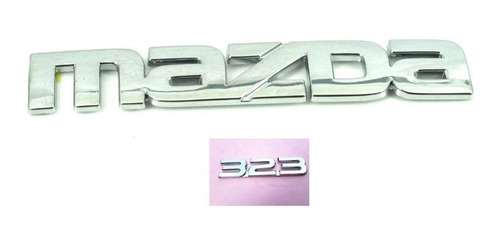 Emblema Insignia Mazda 323 Foto 2