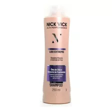 Shampoo Nick Vick Alta Performance Liso Extremo 250ml