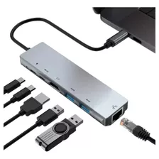 Adaptador Dock Thunderbolt3 Usb C Hdmi P/ Macbook Air Pro M1