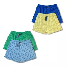 Kit 4 Shorts Para Dormir Com Conforto Malha Fria Plus Size