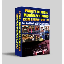 Playback Midi De Modão Sertanejo Vol.01 (com Letra)