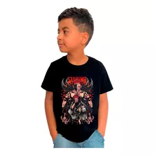 Camiseta Infantil Anime Jujutsu Kaisen Feiticeiro Sukuna