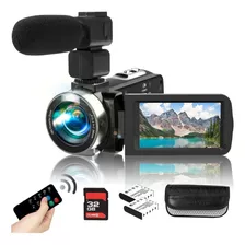 Videocmara Con Micrfono Ultra Hd 2.7k 42.0mp Grabadora De Cm