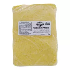 Açucar Colorido Arcolor Sabor Abacaxi Pacote 1kg Cor Amarelo