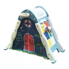 Brinquedo Playground Toca Infantil Importway - Bw224 Cor Azul