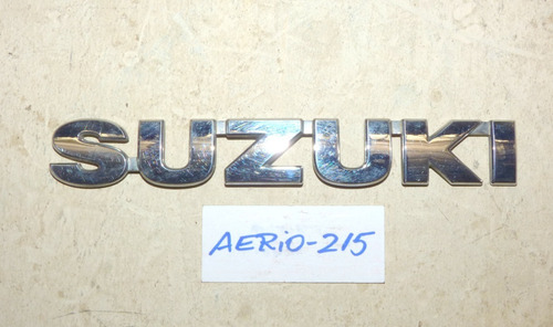Palabra (emblema) Sin Adhesivo Suzuki Aerio Ao 2005 Al 2010 Foto 5