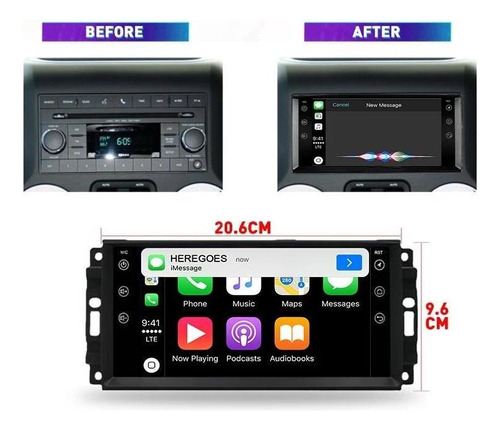 Estereo Dodge Grand Caravan 08 20 Pantalla Android Radio Wif Foto 3