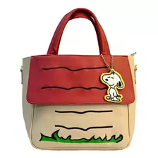 Bolsa Dama Snoopy Suppertime Emilio Woodstoc Personajes Nyny