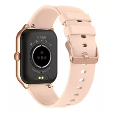 Smartwatch Colmi P68 Gold Amoled Malla Silicona Rose Ip67 