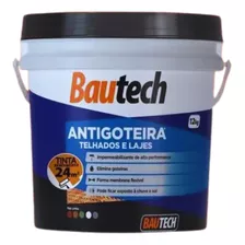 Bautech Manta Líquida Antigoteira 12kg Telhados E Lajes