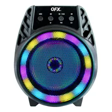 Qfx Bt-64 Tws Altavoz Portátil Recargable Bluetooth Con Luce