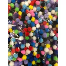 200 Pompones 8mm. Todos Los Colores! Oferta!