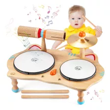 Wingyz Juego De Batera Para Nios, Instrumentos Musicales Par