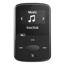 Reproductor De Mp3 Sandisk Con Pantalla Lcd, 8 Gb Negro