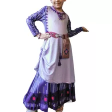 Disfraz Vestido Princesa Asha. Película De Disney Wish