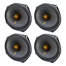 Kit 2 Pares Zetta 6x9 220w Rms 4 Ohms 12x Sem Juros