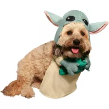 Disfraz Para Perro Baby Yoda Grogu Star Wars