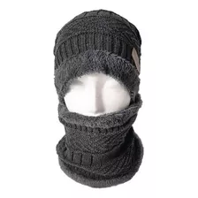 Gorro De Lana Con Interior De Chiporro + Cuello, Invierno