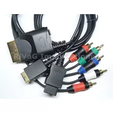 Cable Video Componentes Xbox 360 + Ps2 / Ps3 + Wii / Wii U
