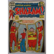 Shazam! (super-heróis) 1ª Série N° 4 Ebal Mar-abr 1974