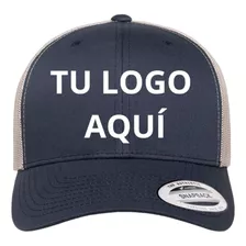 Gorra Curva Trucker Malla Yupoong Original Personalizada