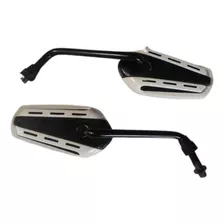 Par Mini Espelho Retrovisor Mtx - Yamaha Neo 125 - Branco