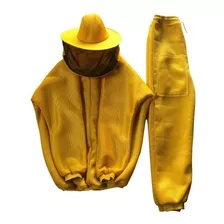 Roupa P/ Apicultura 100% Anti Ferrão-100%ventilada-amarelo