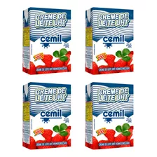 Kit 4 Creme De Leite Cemil 200g