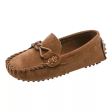 (zapatos) Mocasines Niños Niñas Color Sólido Suave Bo11131