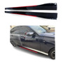 Lip Samurai Universal Facia Faldon Flexible Estribo Spoiler Color Negro