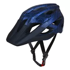 Capacete Asw Bike Accel Frontier Ciclismo Masculino Cor Azul Tamanho G/gg