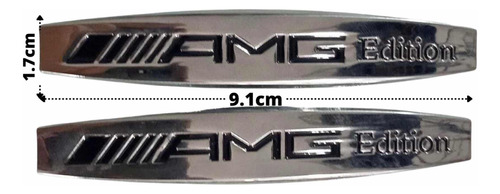 2 Emblemas Amg Mercedes Benz  Foto 2