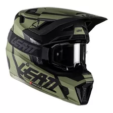 Capacete Leatt Moto 7.5 Com Óculos - Cactus Motocross