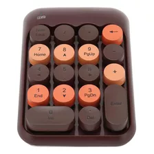 Teclado Numérico Inalámbrico Portátil Mofii De 2.4 Ghz, Marr