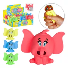 Bichinho Bola Anti Stress Squishy Apertar Elefante Fidgettoy