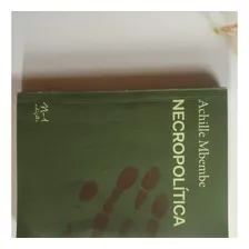 Livro Necropolítica De Achille Mbembe Semi Novo 