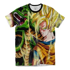 Playera Hombre Dragon/ball Goku Tela Spandex Calidad Premium