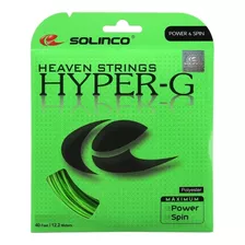 Corda Solinco Hyper G 16 1.25mm Copolímero Verde - Set Un