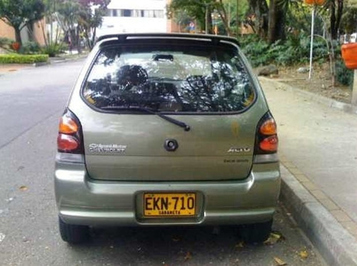 Stop Trasero Chevrolet Alto 2003 Hasta 2007 Fondo Negro Foto 4