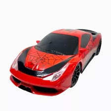 Lamborghini Aventador Miniatura Carrinho 1:16 Homem Aranha