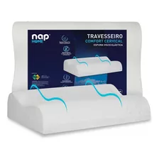 Travesseiro Cervical Comfort Nasa Ortopédico Anatômico Nap