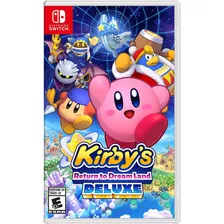 Jogo Switch Kirby Return To Dream Land Deluxe Midia Fisica